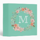 Search for romantic binders Floral
