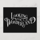 Search for through looking glass postcards Disney