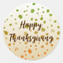 Search for thanks giving day stickers Pumpkin