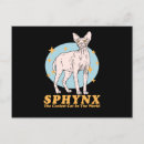 Search for sphynx cat postcards Sphinx