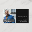 Search for portrait business cards Real estate