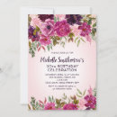 Recherche de pink 30th birthday invitations Élégant