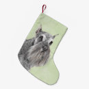 Search for schnauzer christmas stockings Dog