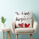 Search for black white birds pillows Abstract