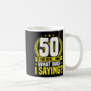 Search for funny 50 years old mugs Retro