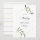 Recherche de géométrique mariage invitations Verdure