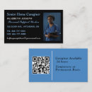 Search for care worker business cards Elderly