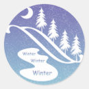 Recherche de pente autocollants Neige