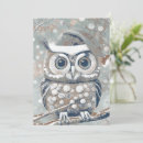 Search for owls christmas cards Winter