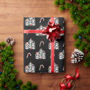 Search for panda christmas wrapping paper Candy cane