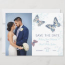 Search for butterfly save the dates White