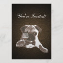 Search for fine birthday invitations Dog