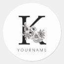 Search for k stickers Black and white