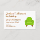 Search for sofa business cards Upholstery