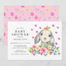 Search for floral bunny invitations Woodland