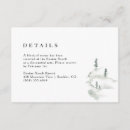 Recherche de rustic wedding enclosure cards Forêt