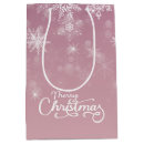 Search for pink snowflake gift bags Blue