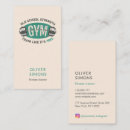 Search for fitness trainer business cards Bodybuilding