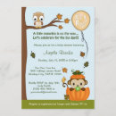 Search for pumpkin baby boy shower invitations Woodland