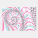Search for fractals wrapping paper Pink