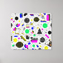Search for 1980s canvas prints Geometric