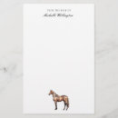 Search for equestrian personal stationery Horses