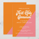 Search for traditional first communion invitations Girl