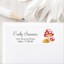 Search for toadstools return address labels Forest