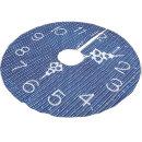 Search for blue and silver tree skirts White