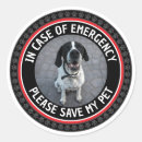 Search for pet alert stickers Dog in home