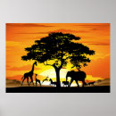 Search for african animals posters Savanna