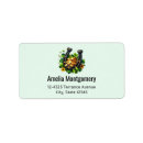Search for clover return address labels Shamrocks