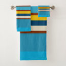 Search for teal and brown bathroom accessories Blue