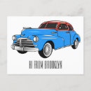 Search for classic car postcards Automobile