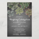 Search for succulent plant wedding invitations Floral