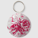 Search for carnations keychains White