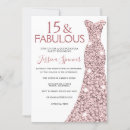 Search for pink gold quinceanera invitations 15th