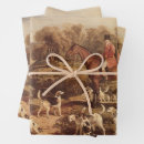 Recherche de chiens de chasse papier cadeau Chasse au renard