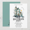 Search for stylish halloween invitations Haunted house