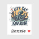 Search for the kraken stickers Octopus