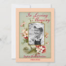 Search for vintage funeral invitations Bereavement