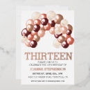 Recherche de rose gold balloons invitations Ballons