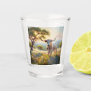 Search for cow shot glasses Rustic