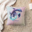 Search for blue whale pillows Orca