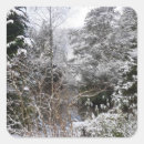 Search for snowy trees stickers Winter