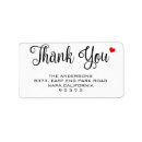 Search for red black and white return address labels Modern
