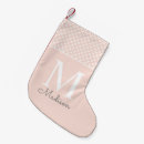 Search for polka dot christmas stockings Modern