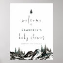 Search for mountain forest posters Woodland baby shower