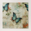 Recherche de papillon vintage puzzles Botanique