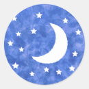 Search for starry night painting stickers Moon